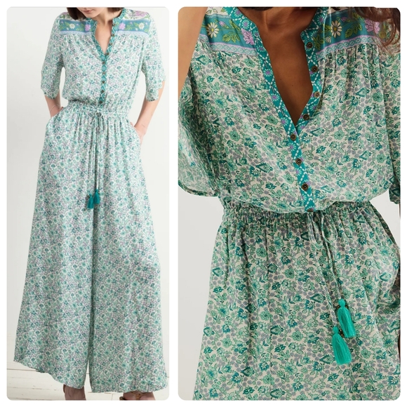 🍒NWT🍒 SPELL WIDE LEG JUMPSUIT - Picture 1 of 6